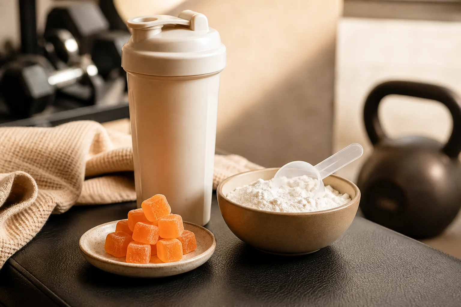 Comparing creatine supplement formats for daily use