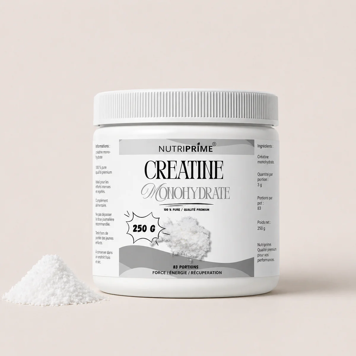 Creatine 250g - Nutriprime